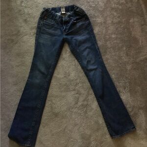 True Religion Dark Blue Straight Leg Jeans
